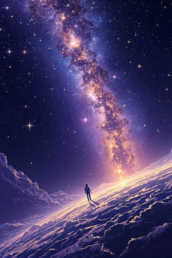 星辰尽头 - 剧场版科幻动画封面