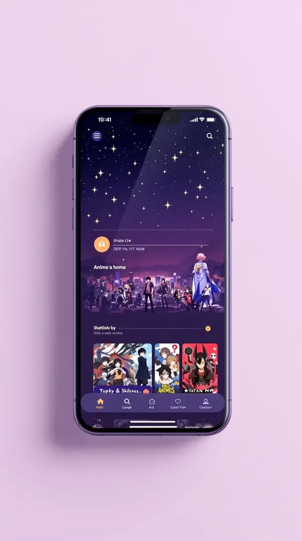 里番动漫在线播放APP 里番动漫在线播放手机端APP界面示意